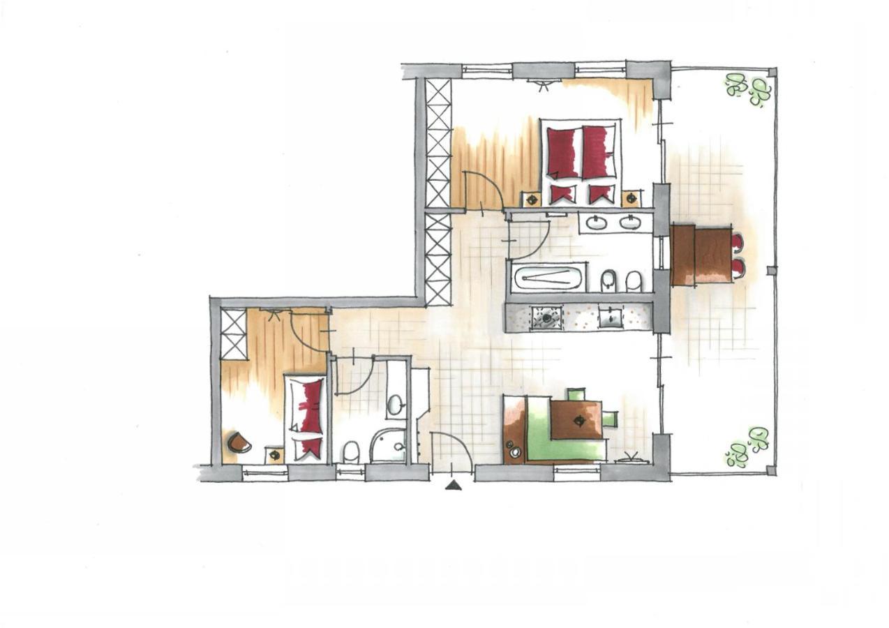 Nofnerhof Apartment Appiano Sulla Strada Del Vino Luaran gambar